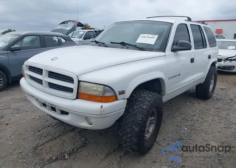 1999 Dodge Durango из США, поврежденный, VIN 1B4HS28Y0XF684149